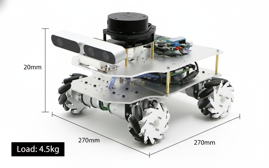 Commercial robot platform for benchmarking